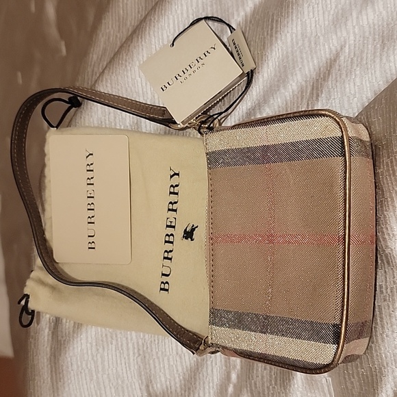 BURBERRY *New W Tags* Y2K Mini Pouchette. - Picture 2 of 9